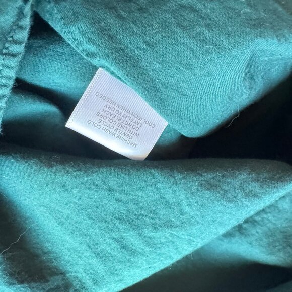 Modcloth Green Cactus Interest Print Strap Cotton Midi Summer Dress sz XL - Picture 9 of 11